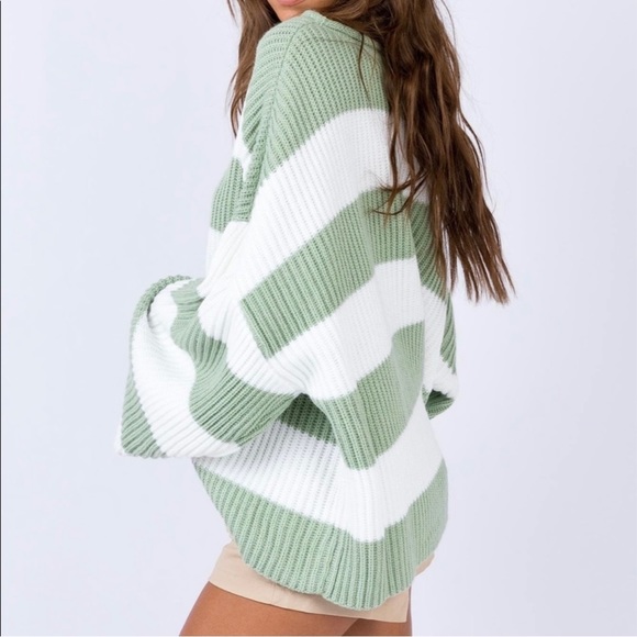 ❌SOLD❌Princess Polly Suncity Striped Sweater - Picture 2 of 7